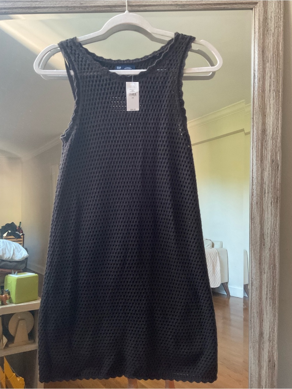 GAP chocolate brown Sleeveless Knit Mini Dress